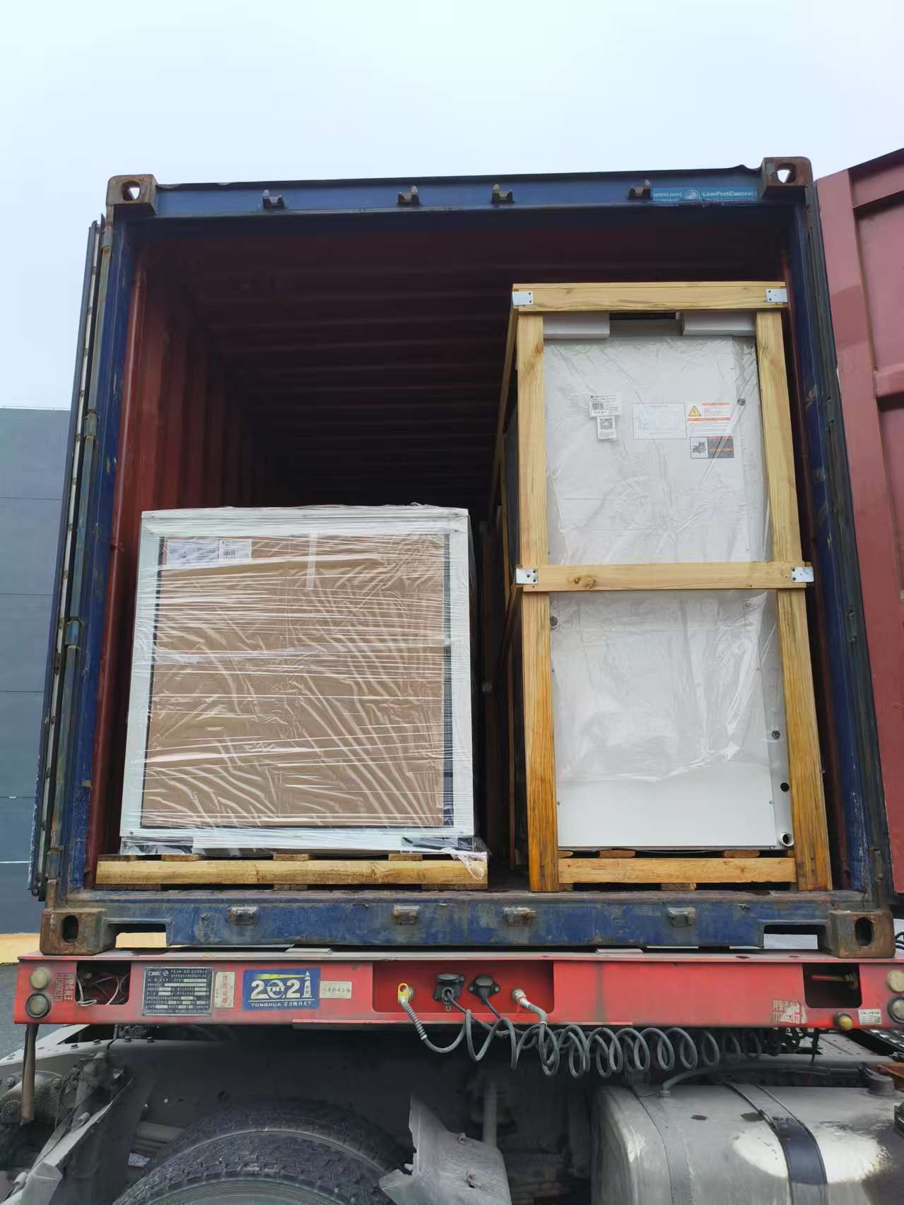 Shipment of high-quality drilling pump parts to an Indian company