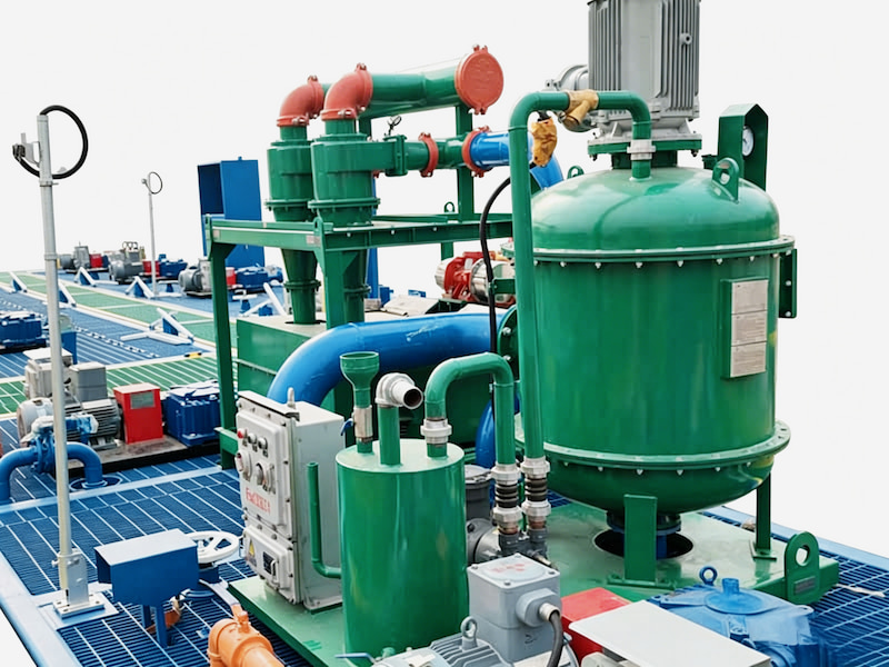 Вакуумный дегазатор в системе очистке бурового раствора