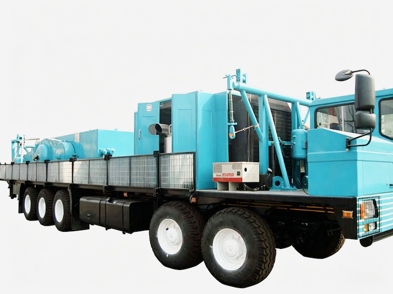 Агрегат для ремонта нефтяных скважин или установка для обслуживания скважин